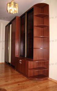 custom sliding door cabinet